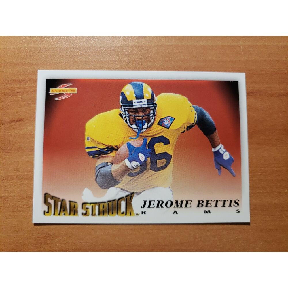 Jerome Bettis 1995 Score #216 - Star Struck - Rams - NFL - Fresh Pull